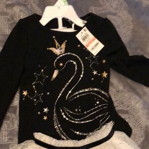 NWT- 3 piece tutu outfit 2T- adorable